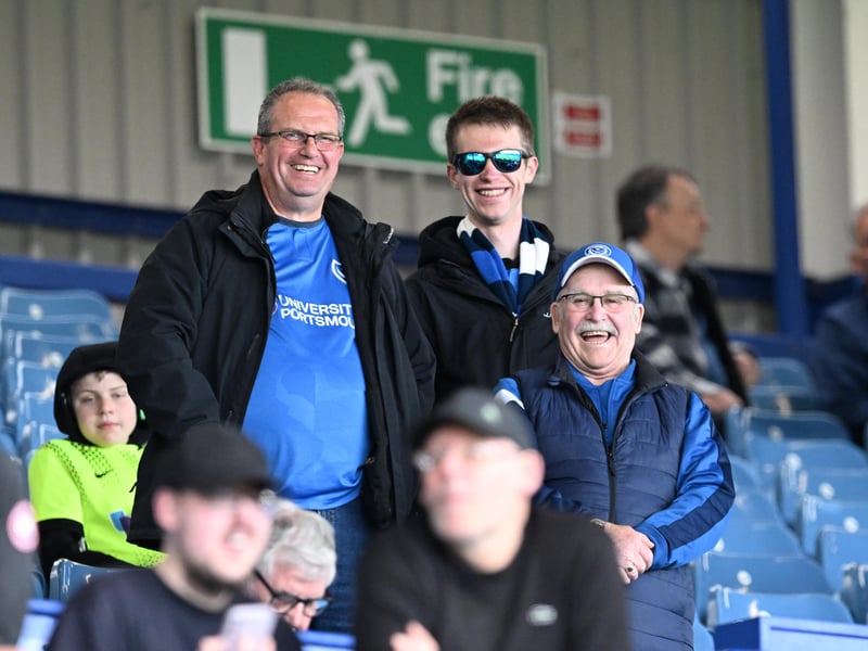 Pompey fans roared their team on to a huge win over Leicester City - captured by our photographer Graham Hunt.