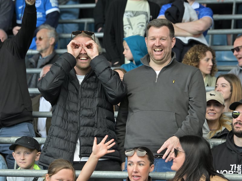 Pompey fans roared their team on to a huge win over Leicester City - captured by our photographer Graham Hunt.