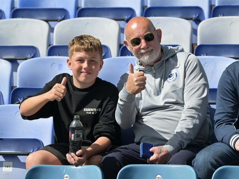 Pompey fans roared their team on to a huge win over Leicester City - captured by our photographer Graham Hunt.
