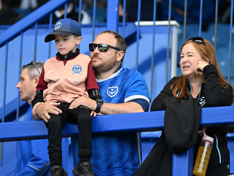 Pompey fans roared their team on to a huge win over Leicester City - captured by our photographer Graham Hunt.
