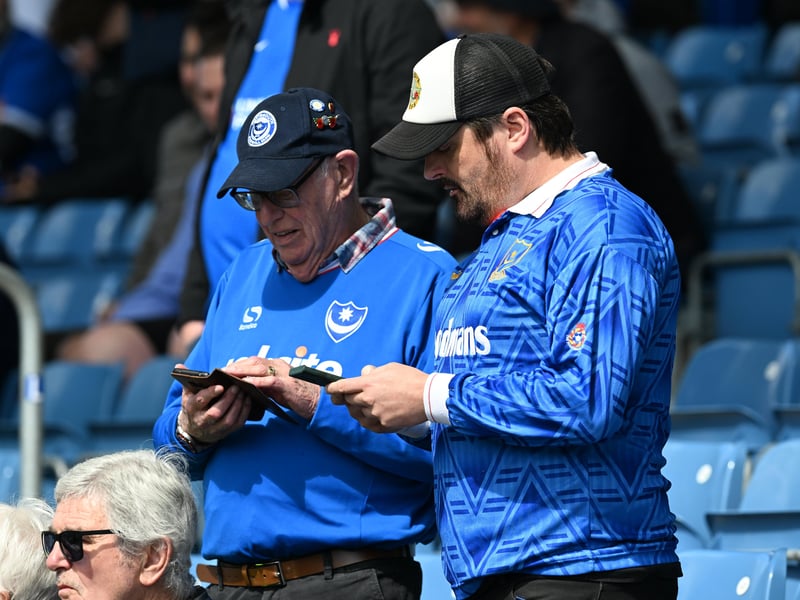 Pompey fans roared their team on to a huge win over Leicester City - captured by our photographer Graham Hunt.