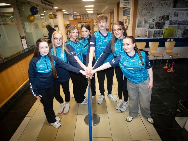 Youth members of the Derry Credit Union pictured on hand to help out during International Credit Union Day celebrations at Abbey Street, Derry. (Photos: Jim McCafferty Photography)