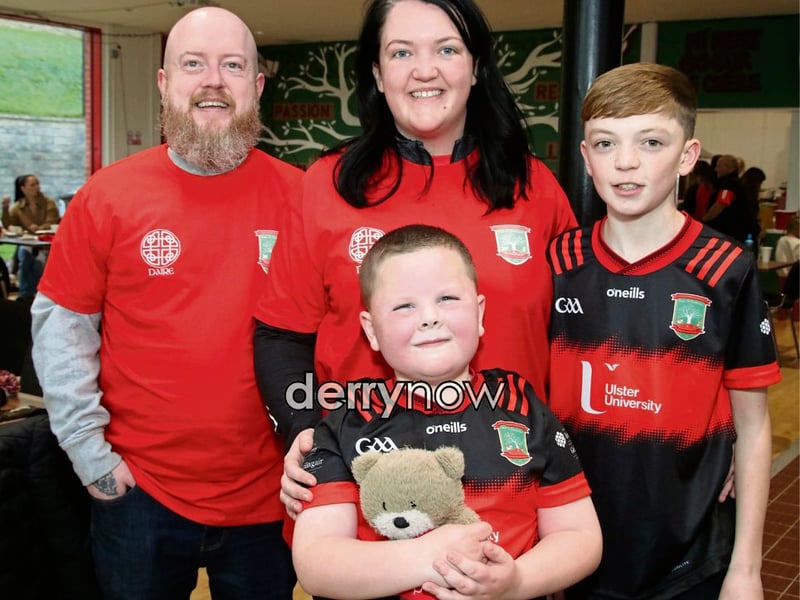 Emmett, Emma, Cahir and Ethan. (Photos - Deirdre Heaney, nwpresspics)