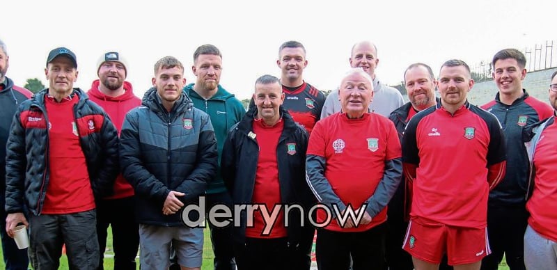 Group pictured at the Opening of Daíre's Gym at Séan Dolan's GAA Club.