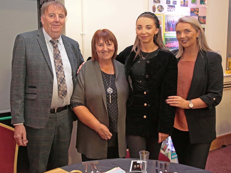 Caption: Pat, Geraldine and Sharon Rabbitt, Melissa O'Reilly