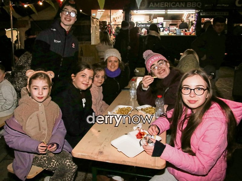 Group pictured at the Halloween festivities. (Photos - Deirdre Heaney, nwpresspics)