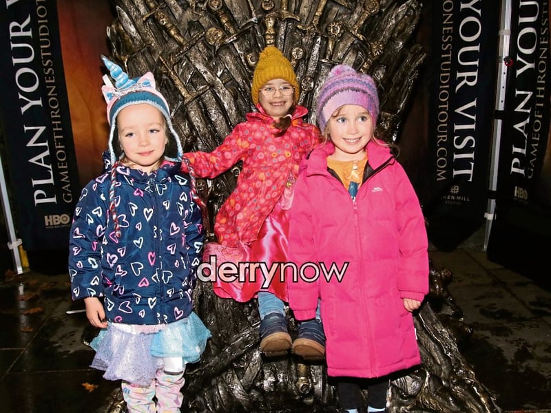 Cara, Mia and Maeve. 
