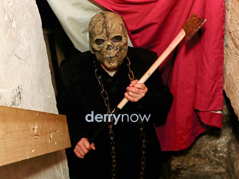 Evil awaits you at the Halloween Scary Experience at Society Street Halloween Market.