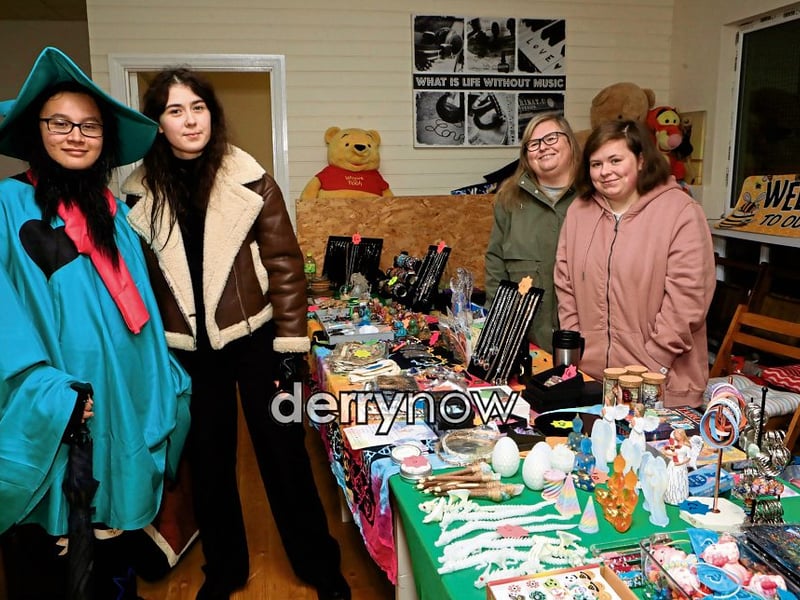 Group pictured at the Society Street Halloween Market.