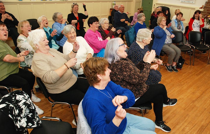 A great reaction from all in attendance at Age Friendly Roscrea's event to mark Positive Ageing Week. Photos: PJ Wright We want your photos to feature on the website via our Camera Club. Do you have a great photo from life in the locality? Whether it’s a party, wedding, communion, landscape, a quirky shot from your archives, or a simple everyday moment, we want your snapshots. We are inviting people to share photos that capture the spirit of the county. From special occasions to quieter moments, your pictures help tell the story of everyday life in our community. To submit: Go to the Camera Club page and follow the instructions to upload your photo. Include your name, where it was taken, and a short caption if you can. Your photo could be featured on our website and newspaper and seen by readers across the county and beyond. TAP HERE TO SUBMIT YOUR PICTURES TODAY
