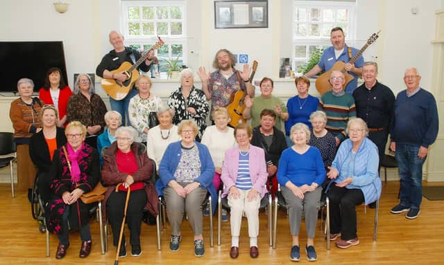 As part of Positive Ageing Week the Age Friendly group in Roscrea raised the roof of the former Courthouse with a visit from Music and Health Ireland on Wednesday afternoon. The Rosie Grey's singing group were joined by David Hope, Darran Bourke and Colin Kenny for a very enjoyable afternoon of music and singing. Pictured in the former Courthouse to mark Positive Ageing Week are Age Friendly Roscrea's very popular singing group 'The Rosie Grey's' with visiting musicians from Music and Health Ireland, Darren Bourke, David Hope and Colin Kenny. Photos: PJ Wright We want your photos to feature on the website via our Camera Club. Do you have a great photo from life in the locality? Whether it’s a party, wedding, communion, landscape, a quirky shot from your archives, or a simple everyday moment, we want your snapshots. We are inviting people to share photos that capture the spirit of the county. From special occasions to quieter moments, your pictures help tell the story of everyday life in our community. To submit: Go to the Camera Club page and follow the instructions to upload your photo. Include your name, where it was taken, and a short caption if you can. Your photo could be featured on our website and newspaper and seen by readers across the county and beyond. TAP HERE TO SUBMIT YOUR PICTURES TODAY