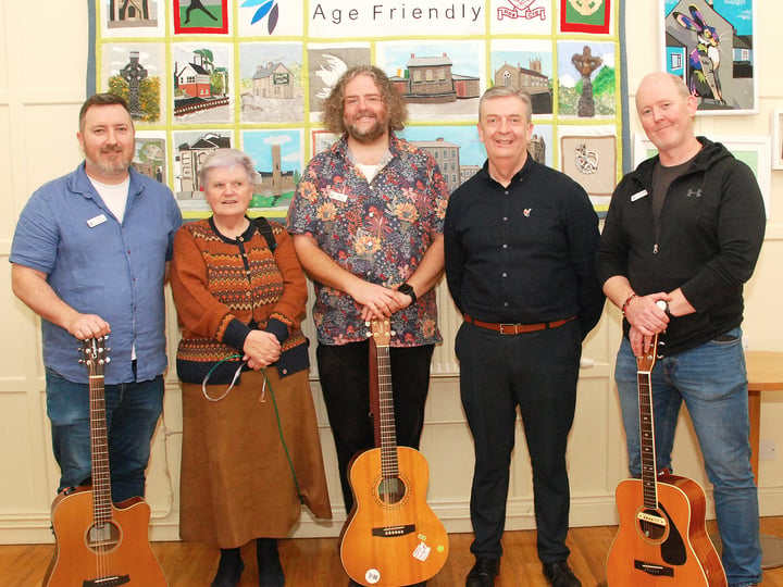 Pictured above on their visit to the Age Friendly Roscrea headquarters in the former Courthouse on Gaol Road are musicians Colin Kenny, Anne Keevey (Age Friendly Roscrea), David Hope, Liam Grimes (Age Friendly Roscrea) and Darran Bourke. Photo: PJ Wright We want your photos to feature on the website via our Camera Club. Do you have a great photo from life in the locality? Whether it’s a party, wedding, communion, landscape, a quirky shot from your archives, or a simple everyday moment, we want your snapshots. We are inviting people to share photos that capture the spirit of the county. From special occasions to quieter moments, your pictures help tell the story of everyday life in our community. To submit: Go to the Camera Club page and follow the instructions to upload your photo. Include your name, where it was taken, and a short caption if you can. Your photo could be featured on our website and newspaper and seen by readers across the county and beyond. TAP HERE TO SUBMIT YOUR PICTURES TODAY