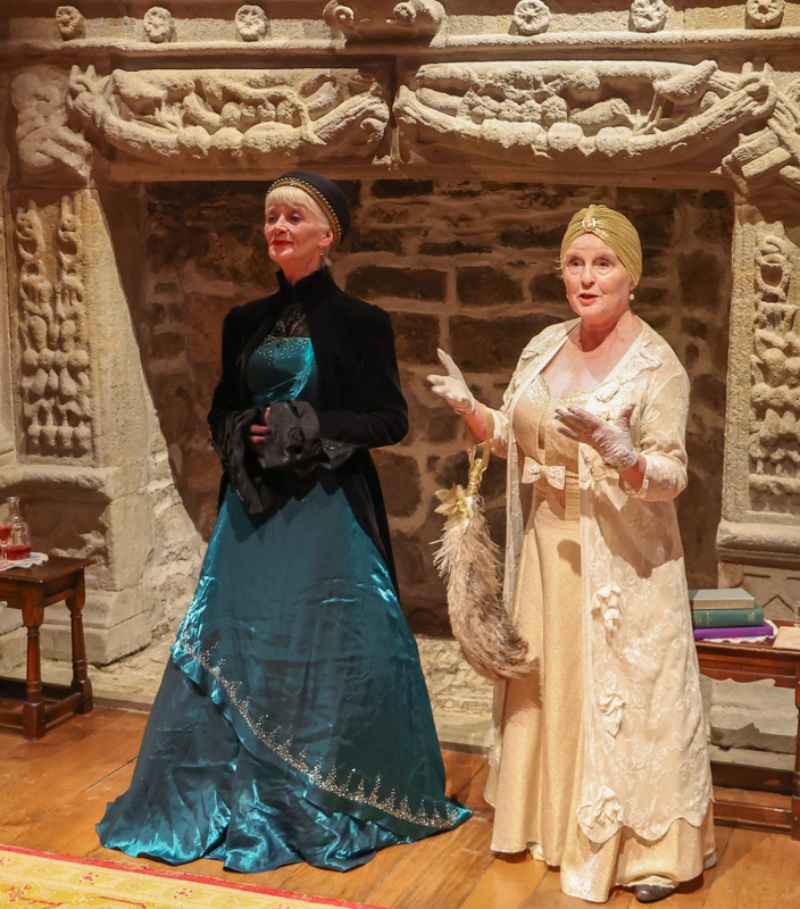 Donegal Castle played host to a wonderful, original production which allowed those present to step back in time to eavesdrop on an imagined conversation between two remarkable women. Click on the arrows to see Siobhan McGowan's photos from the evening Described by the creators of the production as ‘two wild Irish girls of the north west.’ these two characters are Lady Morgan (aka Sydney Owenson 1718-1859) and Lola Montez (aka Elizabeth Gilbert 1821 -1861).   READ NEXT: In Pictures - The Odd Couple (Female Version) goes down a treat in Donegal Sydney Owenson was a noted novelist and harpist who spent her formative years in Sligo. As a young woman she performed on the North West’s garrison towns circuit, including Ballyshannon where the last fatal duel in the town was fought in her honour. Her novels, including The Wild Irish Girl and O’Donnell: A National Tale, with their strong nationalist and feminist leanings, attracted controversy and admiration in equal measure. Elizabeth Gilbert, from Grange, fled Ireland at an early age. Reinventing herself as Lola Montez, Spanish dancer, she performed all over Europe attracting the attentions of a string of admirers including the King of Bavaria who made her a Countess. The ultimate femme fatale, she retired to the East Coast of America to deliver a moral lecture tour, before her untimely death at the age of 39. READ NEXT: Remedy and Brew health store and coffee shop opens to a warm welcome in Killybegs In this presentation by Dark Daughter Productions, the part of Lady Morgan is played by Marianne Fahy and Lola Montez is played by Maura Logue. The play premiered at the Hawkswell Theatre earlier this year, as part of the Bealtaine Festival.