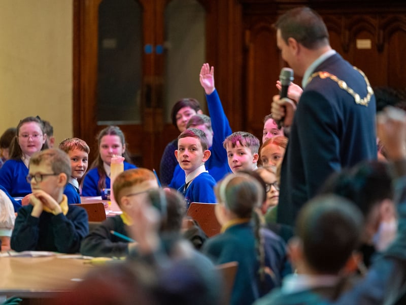 IN PICTURES: Young voices take centre stage for Local Democracy Week ...