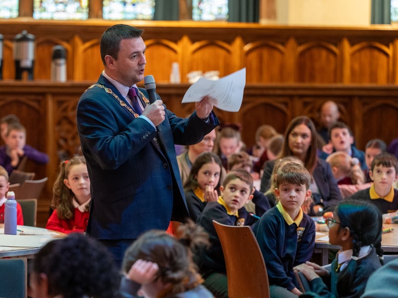 IN PICTURES: Young voices take centre stage for Local Democracy Week ...