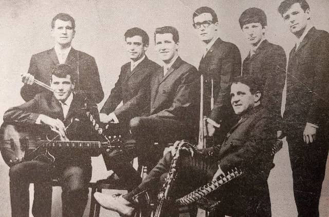 Formed on Easter Sunday, 1964, by Jim Cantwell, the original members of The Nomads included Noel Power (vocals), Fergie Hogan (trombone/vocalist), Paddy O'Keeffe (trumpet/vocalist), Paddy Dooley (guitar/vocalist), Jim Dwyer (guitar/vocalist), Jim Cantwell (saxophone) and Dermot Delaney (drums). During September/October that year, vocalist Paddy Hanrahan joined and guitarist Pakie Dwyer joined in 1965. They toured Britain on several occasions, sometimes three or four times a year, and 25 years ago in May, 1967, they played in New York and Chicago. That same year they released Lough Sheelin and during their career, The Nomads played all 32 counties in Ireland.