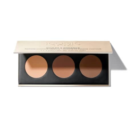 Studded around the eyes, on your cheekbones and around your lips mimic the high points of your face, where a skeleton would ordinarily protrude.