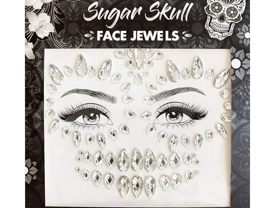 Sugar Skull Face Jewels by Moon Terror, £6.99, Amazon
