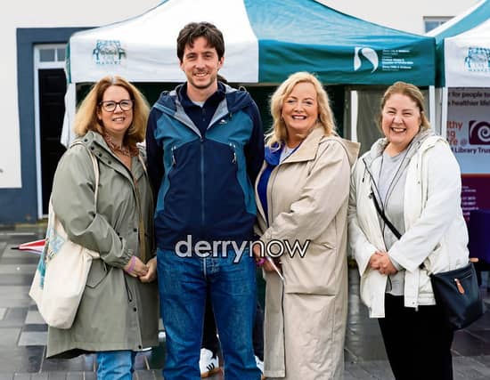 Developing Healthy Communities group at the Arc Fitness annual recovery walk on Saturday. From left, are Sara Jane Goldering, Joe Newby, Edel O’Doherty, and Gill Connolly. (Photos - Tom Heaney, nwpresspics) We want your photos to feature on the website via our Camera Club. Do you have a great photo from life in the locality? Whether it’s a party, wedding, communion, landscape, a quirky shot from your archives, or a simple everyday moment, we want your snapshots. We are inviting people to share photos that capture the spirit of the county. From special occasions to quieter moments, your pictures help tell the story of everyday life in our community. To submit: Go to the Camera Club page and follow the instructions to upload your photo. Include your name, where it was taken, and a short caption if you can. Your photo could be featured on our website and newspaper and seen by readers across the county and beyond. TAP HERE TO SUBMIT YOUR PICTURES TODAY