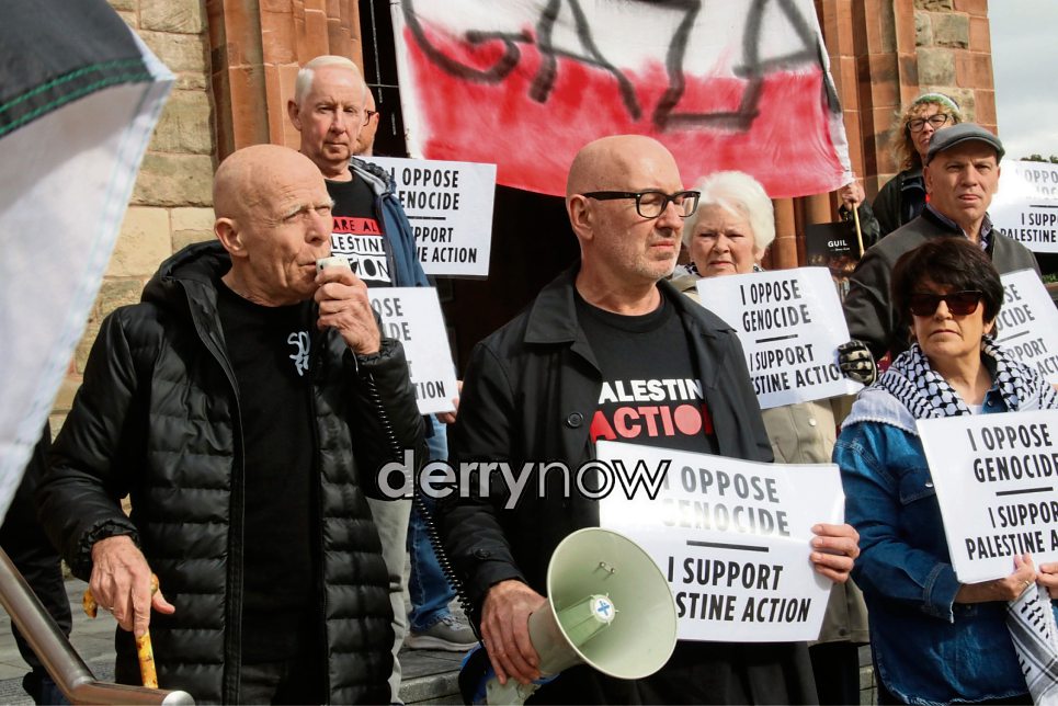 Eamonn McCann speaking at Protesting Genocide Is Not A Crime rally held in the Guildhall Square. (Photos - Deirdre Heaney, nwpresspics) We want your photos to feature on the website via our Camera Club. Do you have a great photo from life in the locality? Whether it’s a party, wedding, communion, landscape, a quirky shot from your archives, or a simple everyday moment, we want your snapshots. We are inviting people to share photos that capture the spirit of the county. From special occasions to quieter moments, your pictures help tell the story of everyday life in our community. To submit: Go to the Camera Club page and follow the instructions to upload your photo. Include your name, where it was taken, and a short caption if you can.  Your photo could be featured on our website and newspaper and seen by readers across the county and beyond.  TAP HERE TO SUBMIT YOUR PICTURES TODAY