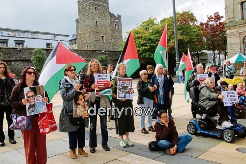 IN PICTURES: Defend the Right to Protest rally in Derry