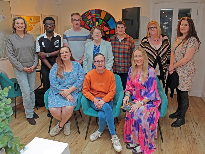 Caption: That's A Rap; in Athena: Breege Delaney, Kófi Appiah, Damien McManus, Rose Moran, Eileen Moynihan, Sally Martin, Jeanette Everson, Weronika Byrne, Imelda Kilmurray, Shelley Corcoran