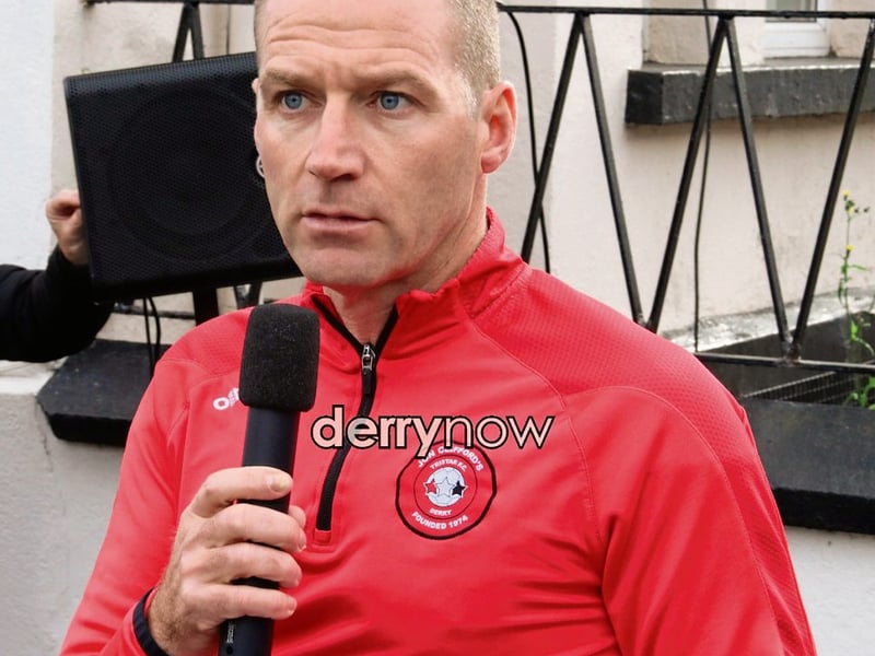 Ryan Horner, Guest Speaker. (Photos - Deirdre Heaney, nwpresspics)