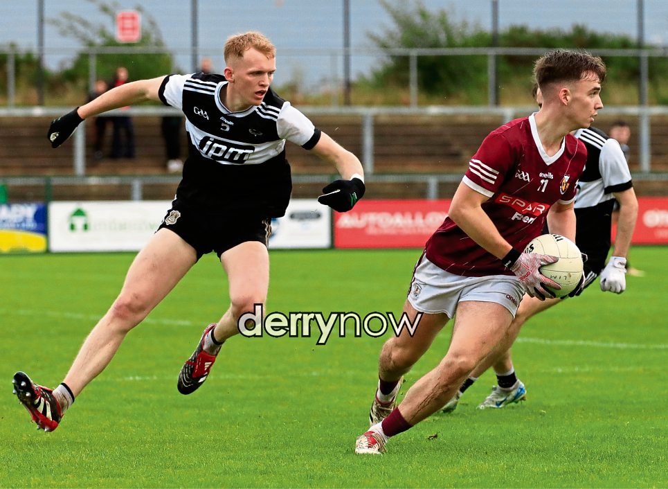 Banagher’s Eamon Óg Feeney in action against Dungiven in the Senior Football Championship Round 3 at Owenbeg on Sunday. (Photos - Tom Heaney, nwpresspics) We want your photos to feature on the website via our Camera Club. Do you have a great photo from life in the locality? Whether it’s a party, wedding, communion, landscape, a quirky shot from your archives, or a simple everyday moment, we want your snapshots. We are inviting people to share photos that capture the spirit of the county. From special occasions to quieter moments, your pictures help tell the story of everyday life in our community. To submit: Go to the Camera Club page and follow the instructions to upload your photo. Include your name, where it was taken, and a short caption if you can.  Your photo could be featured on our website and newspaper and seen by readers across the county and beyond.  TAP HERE TO SUBMIT YOUR PICTURES TODAY