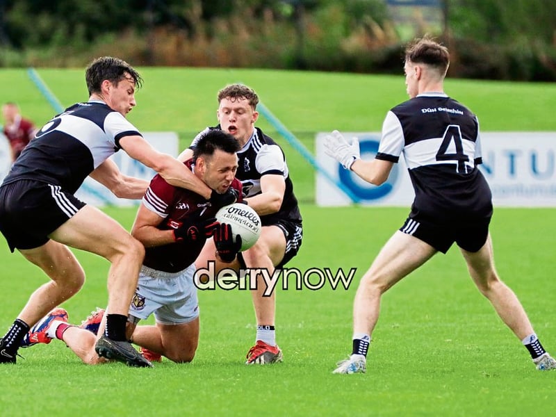 Action from Owenbeg on Sunday.