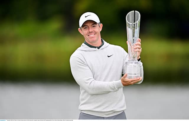 The Amgen Irish open produced a memorable week of golf at the K Club Golf Course in Kildare. It culminated in a dramatic victory for Rory McIlroy in a tournament filled with world-class golf and excitement throughout. PICTURES BY SPORTSFILE CLICK ON THE ARROWS ABOVE TO GO THROUGH ALL THE PICTURES Rory McIlroy continued his spectacular 2025 by snatching victory in dramatic style in the Amgen Irish Open at the K Club in Kildare. It was McIlroy's first title since his historic Masters victory in April which helped him become just the sixth man to ever win a career grand slam. McIlroy holed an eagle 3 on the 18th with a brilliant 28-foot putt to force a play-off after Sweden's Joakim Lagergren finished strongly to post a score of -17. The pair couldn't be separated over the first two holes but a misjudged approach shot from the Swede found the water and opened the door for the world number two on their third play-off hole. McIlroy tapped in for birdie with Lagergren unable to chip in to keep his hopes alive handing the Holywood native his second Irish open win after victory in 2016 also at the K Club. The Masters champions hailed the spectacular fashion he was able to clinch the Irish Open. Speaking to RTE, he said "It's an incredible day. That eagle putt on 18 to get into the play-off will probably go down as one of the coolest moments of my career". READ MORE: Shoppers shocked as mop is used in bare-chested brawl inside Irish shopping centre McIlroy also paid tribute to the home crowd and the impact they had on his game. He said "The support of the crowd out there and playing in that atmosphere, especially coming down the last few holes knowing what I needed to do, the crowd spurred me on". He continued "After the year I have had and the career I have had, to be able to come home in front of these crowds and feel the love, and show them my appreciation for their support over the years, I love it". The sensational six-under final round to claim victory in Kildare will put McIlroy in great