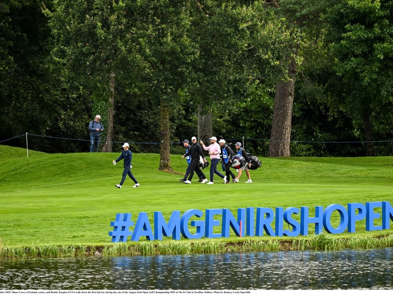 The Amgen Irish open produced a memorable week of golf at the K Club Golf Course in Kildare. It culminated in a dramatic victory for Rory McIlroy in a tournament filled with world-class golf and excitement throughout. CLICK ON THE ARROWS ABOVE TO GO THROUGH ALL THE PICTURES