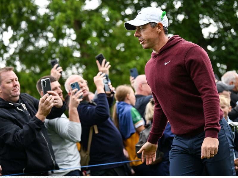 The Amgen Irish open produced a memorable week of golf at the K Club Golf Course in Kildare. It culminated in a dramatic victory for Rory McIlroy in a tournament filled with world-class golf and excitement throughout. CLICK ON THE ARROWS ABOVE TO GO THROUGH ALL THE PICTURES