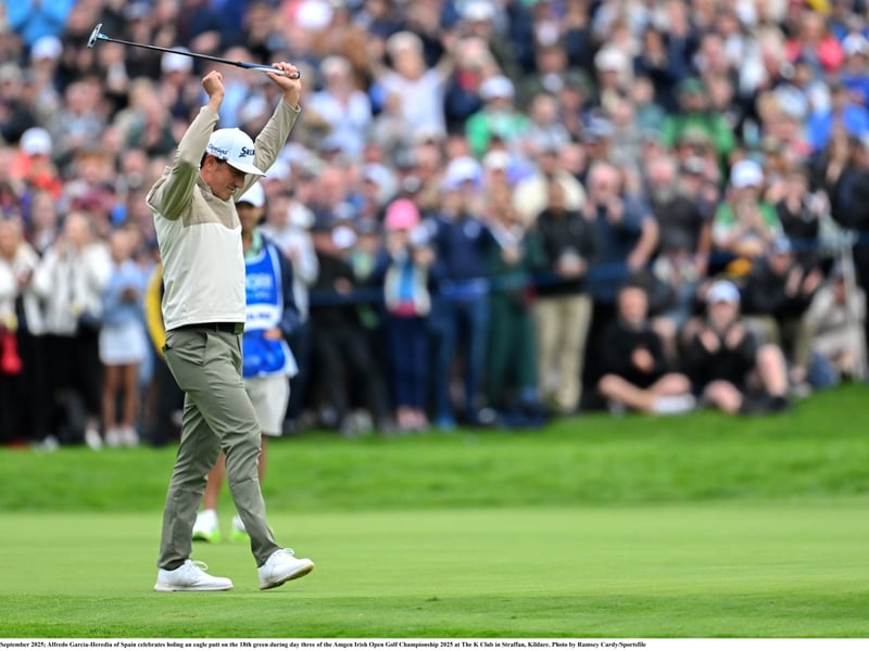 The Amgen Irish open produced a memorable week of golf at the K Club Golf Course in Kildare. It culminated in a dramatic victory for Rory McIlroy in a tournament filled with world-class golf and excitement throughout. CLICK ON THE ARROWS ABOVE TO GO THROUGH ALL THE PICTURES