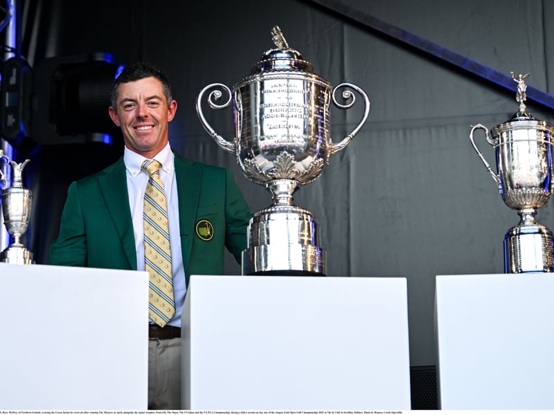 The Amgen Irish open produced a memorable week of golf at the K Club Golf Course in Kildare. It culminated in a dramatic victory for Rory McIlroy in a tournament filled with world-class golf and excitement throughout.  CLICK ON THE ARROWS ABOVE TO GO THROUGH ALL THE PICTURES