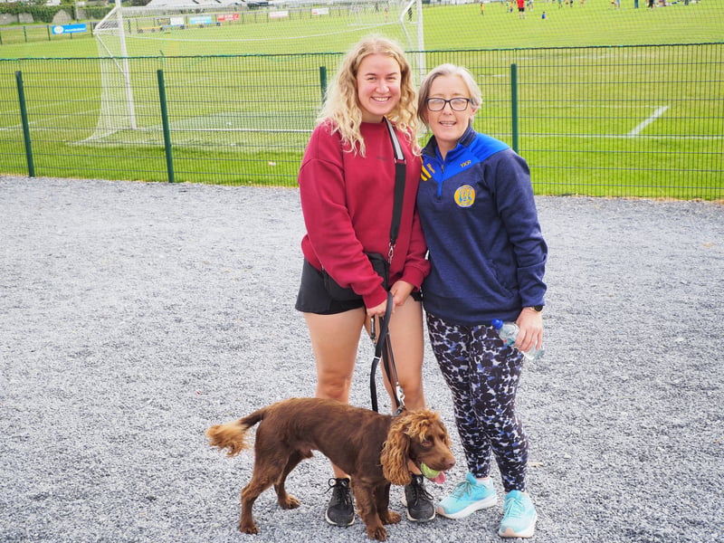 Merlin Veilberg with Ruby along with Yvonne Kenny Roche