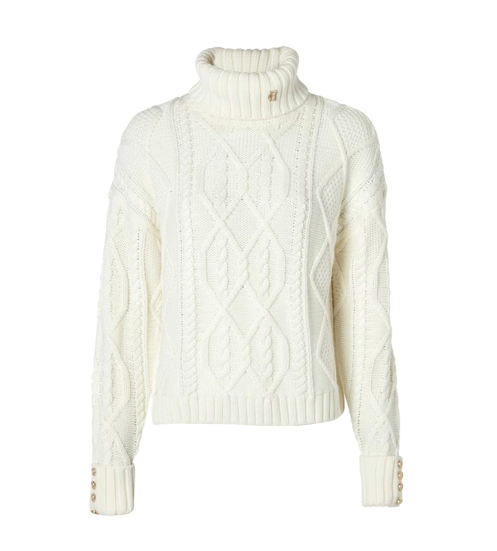 This means investing in longer, structured skirts, trousers and jackets that can easily transition from boardroom to bar drinks. Paired with cable knits, tartan and leather accents for edge – this trend evokes the Scottish highlands style a la Claudia Winkleman in The Traitors.