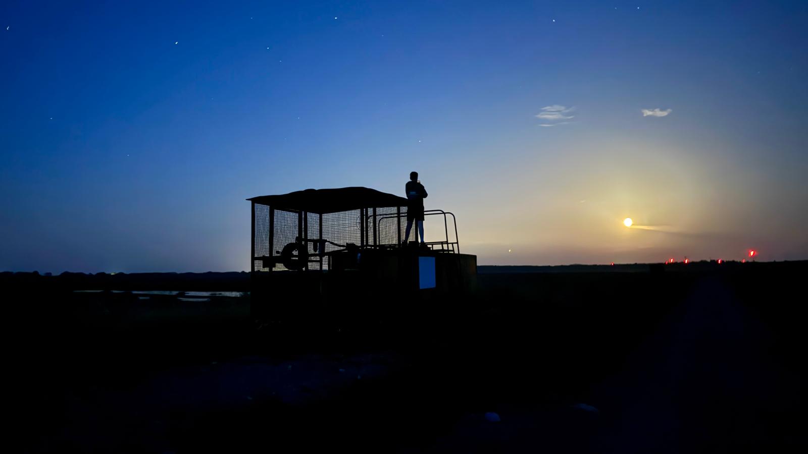 World Photography Day was held on August 19 and to mark the occasion, Tullamore Camera Club members were asked to submit their favourite shot. The photographers came up with a stunning variety of eye catching images, including three striking ones taken in Offaly. Mary O'Grady ventured out to photograph the moon rising over Esker Bog, Rhode while Bridie Roe stepped into Daingean village centre to snap the steeple from an unusual angle. Joan McKenna went to Cloghan lake where she found a beautiful marmalade butterfly.  Those are the first three images here. Use the Next > above to go through the gallery Number 4 is by Anna Maria Falcinelli, 5 is Cliff Webb's starling, 6 is a bee orchid by Marie Kearns, and 7 is Martina Lowe's Small tortoiseshell butterfly. Number 8 is an interesting image from Galway from Mary Theresa Clancy while Nuala Lynch was in Norway for picture number 9, as was Phil Brady for number 10. Photograph number 11 was taken by Rita Gannon on Inisheer, Aran Islands, while number 12 is a puffin pictured by Rosie Cummins on Wexford's Saltee Islands. Sean McKenna got lucky for number 13 when he pointed his lens skywards towards the Italian display team at the Bray Air Show while the last photograph, number 14, is by Vincent Donoghue of a border collie in the evening sun.