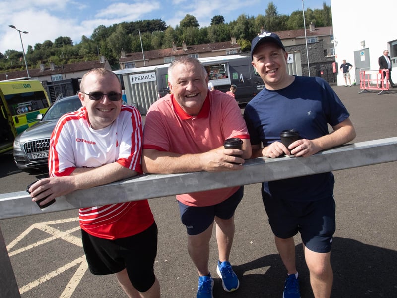 Enjoying the football at the Ryan McBride Cup at Brandywell on Thursday. (Photos: Jim McCafferty Photography)