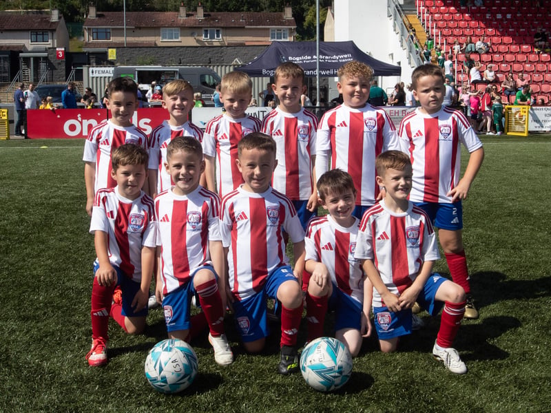 The Core Soccer Academy u-7s.