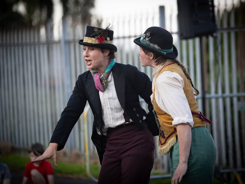 Fun and games with the Sanita Circus.