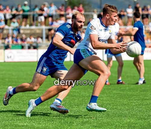 Ballinderry's Ruairi Forbes presses forward against Bellaghy in the Derry SFC Round 1 at Owenbeg on Sunday. (Photos - Tom Heaney, nwpresspics) We want your photos to feature on the website via our Camera Club. Do you have a great photo from life in the locality? Whether it’s a party, wedding, communion, landscape, a quirky shot from your archives, or a simple everyday moment, we want your snapshots. We are inviting people to share photos that capture the spirit of the county. From special occasions to quieter moments, your pictures help tell the story of everyday life in our community. To submit: Go to the Camera Club page and follow the instructions to upload your photo. Include your name, where it was taken, and a short caption if you can. Your photo could be featured on our website and newspaper and seen by readers across the county and beyond. TAP HERE TO SUBMIT YOUR PICTURES TODAY