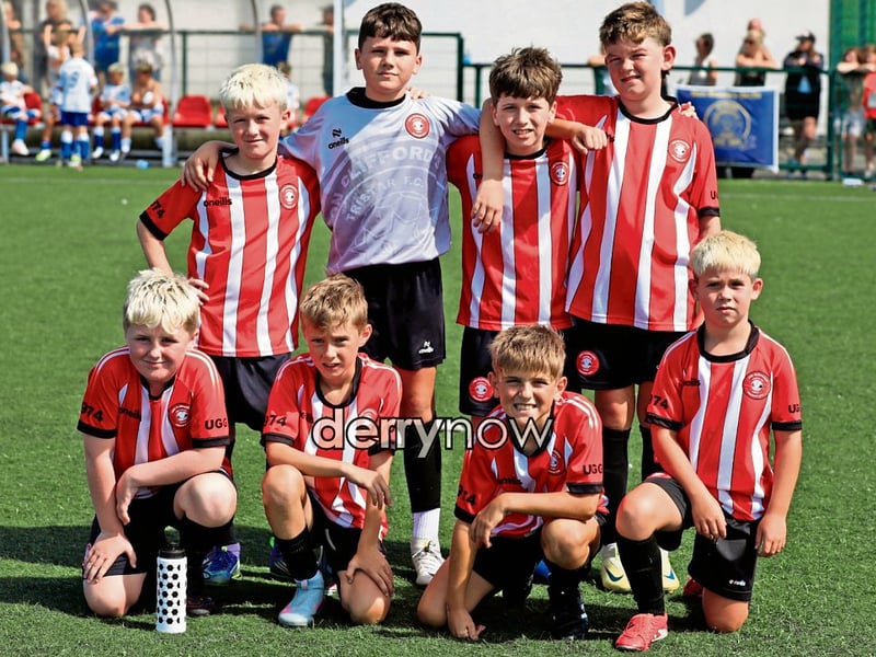 Tristar U10s team.