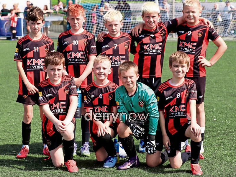 Phoenix Athletic U10s team.