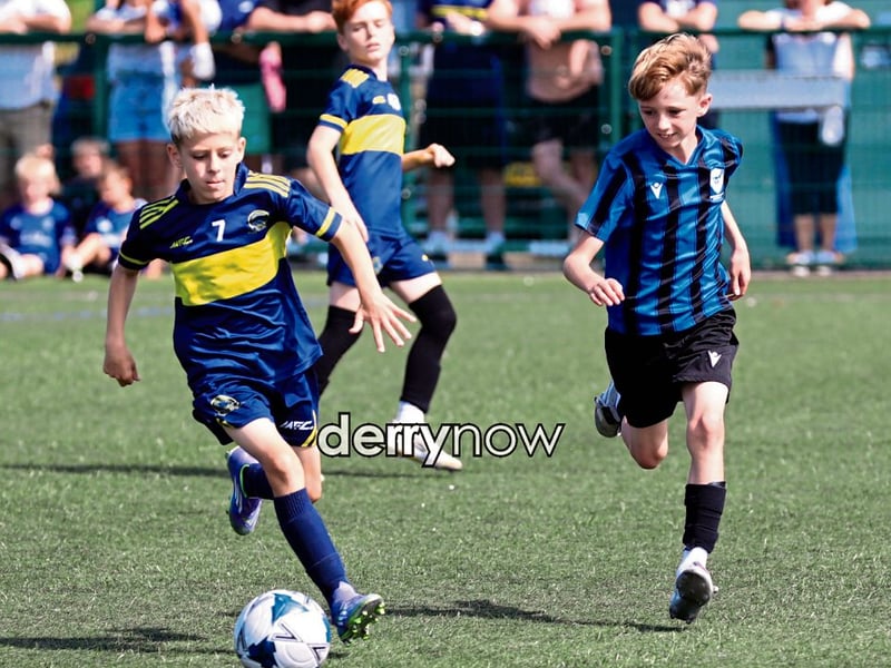 Don Boscos v. Trojans U10s final in the Kian Dawson Kirk Memorial Cup.