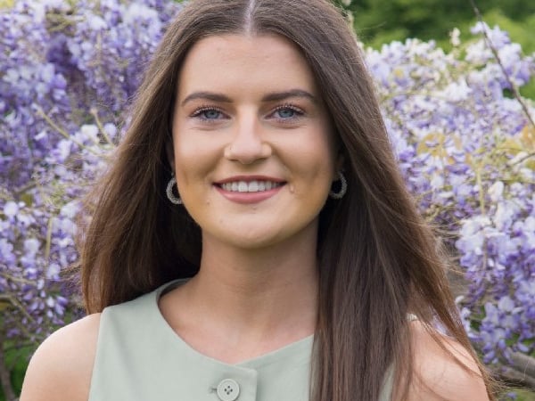 Laois Rose - Katelyn Cummins Dia duit, my name is Katelyn, I’m 20 and I hail from the small village of Ballyouskill, which sits on the Laois and Kilkenny border. I grew up on a dairy farm, where my love for the outdoors has blossomed from. I am currently in my 3rd phase of an electrical apprenticeship with Alpha Drives Ltd. and I hope to do an engineering degree in the future. I‘m an outgoing and adventurous individual who truly thrives on socialising and meeting new people. I have developed a strong love for travelling in recent years, and love learning about different cultures. I have won two county finals while playing camogie with my local club, and love going set dancing and jiving with my family and friends. I am chairperson of the North Kilkenny Macra club which has allowed me to meet so many new people and form connections all over Ireland. I am so honoured to partake in the amazing Rose of Tralee International Festival 2025 and meet my fellow Rose sisters.