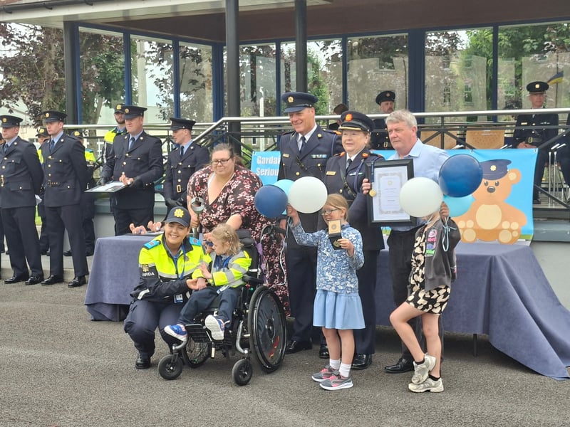 There was smiles and laughter in abundance at Templemore Garda College, as 31 new Gardaí were conferred as part of the Little Blue Heroes foundation, August 19. Families and spectators were treated to a marching performance from the Garda class of 2025, intake 244 - who are set to graduate themselves on Friday, August 22. Children and teenagers with serious illnesses received honorary degrees and badges. Comedian and actor Pat Shortt was in attendance at the event representing the Blue Knights motorcycle club, to the delight of many parents along with the new honorary Gardaí. Paw Patrol and Minnie Mouse also hit the scene and proved to be very popular with the Little Blue Heroes. READ MORE: Ever hear of a split mortgage? Third option for homebuyers in fixed vs variable debate The Gardaí have raised one million Euro for the Little Blue Heroes, according to the charity’s co-founder Alan Roughneen. One parent said that while financial assistance for families with serious illnesses is a part of the Little Blue Heroes, the Gardaí are extremely subtle about fundraising, and never do so in front of the children. The charity also runs a buddy program, where an assigned volunteer Garda will regularly visit a family they are paired with. After a parade which featured motorcycles, Garda escorts and of course the new honorary recruits, Alan Roughneen gave a speech thanking the Little Blue Heroes for their “ongoing engagement and friendship with our Garda Buddies” saying that their effort is “what makes our honorary Garda program work”. The Little Blue Heroes Foundation was established in 2017, and is a charity led by Garda members, retired Garda members and people from local communities on a voluntary basis.
