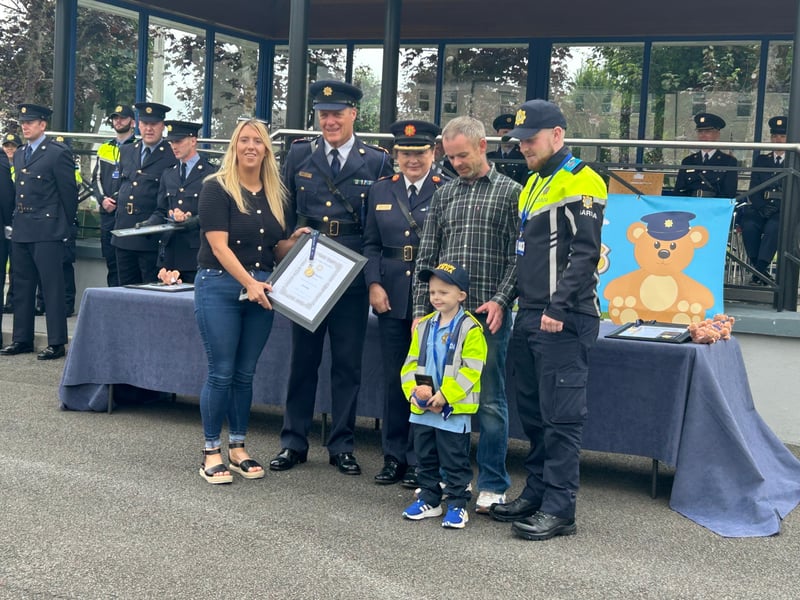 There was smiles and laughter in abundance at Templemore Garda College, as 31 new Gardaí were conferred as part of the Little Blue Heroes foundation, August 19.   Families and spectators were treated to a marching performance from the Garda class of 2025, intake 244 - who are set to graduate themselves on Friday, August 22. Children and teenagers with serious illnesses received honorary degrees and badges.  Comedian and actor Pat Shortt was in attendance at the event representing the Blue Knights motorcycle club, to the delight of many parents along with the new honorary Gardaí. Paw Patrol and Minnie Mouse also hit the scene and proved to be very popular with the Little Blue Heroes.  READ MORE: Ever hear of a split mortgage? Third option for homebuyers in fixed vs variable debate The Gardaí have raised one million Euro for the Little Blue Heroes, according to the charity’s co-founder Alan Roughneen. One parent said that while financial assistance for families with serious illnesses is a part of the Little Blue Heroes, the Gardaí are extremely subtle about fundraising, and never do so in front of the children.  The charity also runs a buddy program, where an assigned volunteer Garda will regularly visit a family they are paired with.  After a parade which featured motorcycles, Garda escorts and of course the new honorary recruits, Alan Roughneen gave a speech thanking the Little Blue Heroes for their “ongoing engagement and friendship with our Garda Buddies” saying that their effort is “what makes our honorary Garda program work”.  The Little Blue Heroes Foundation was established in 2017, and is a charity led by Garda members, retired Garda members and people from local communities on a voluntary basis.