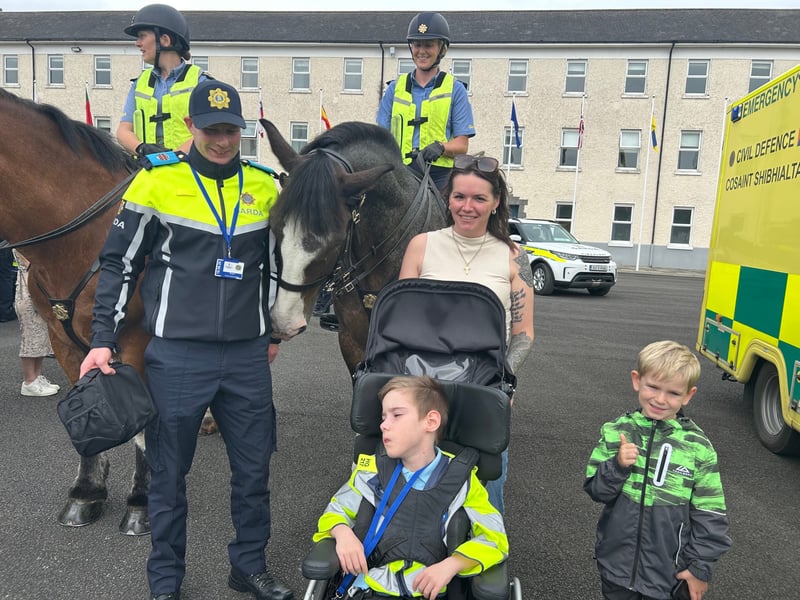 There was smiles and laughter in abundance at Templemore Garda College, as 31 new Gardaí were conferred as part of the Little Blue Heroes foundation, August 19. Families and spectators were treated to a marching performance from the Garda class of 2025, intake 244 - who are set to graduate themselves on Friday, August 22. Children and teenagers with serious illnesses received honorary degrees and badges. Comedian and actor Pat Shortt was in attendance at the event representing the Blue Knights motorcycle club, to the delight of many parents along with the new honorary Gardaí. Paw Patrol and Minnie Mouse also hit the scene and proved to be very popular with the Little Blue Heroes. READ MORE: Ever hear of a split mortgage? Third option for homebuyers in fixed vs variable debate The Gardaí have raised one million Euro for the Little Blue Heroes, according to the charity’s co-founder Alan Roughneen. One parent said that while financial assistance for families with serious illnesses is a part of the Little Blue Heroes, the Gardaí are extremely subtle about fundraising, and never do so in front of the children. The charity also runs a buddy program, where an assigned volunteer Garda will regularly visit a family they are paired with. After a parade which featured motorcycles, Garda escorts and of course the new honorary recruits, Alan Roughneen gave a speech thanking the Little Blue Heroes for their “ongoing engagement and friendship with our Garda Buddies” saying that their effort is “what makes our honorary Garda program work”. The Little Blue Heroes Foundation was established in 2017, and is a charity led by Garda members, retired Garda members and people from local communities on a voluntary basis.