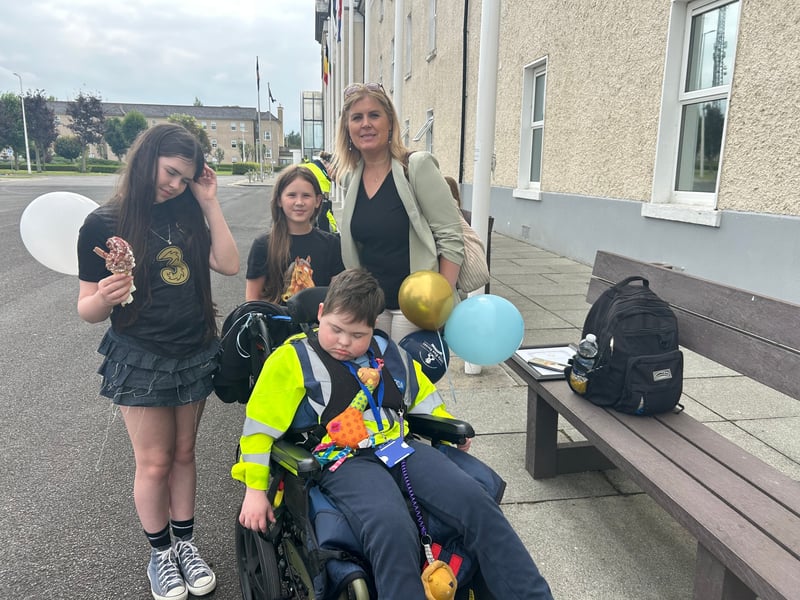 There was smiles and laughter in abundance at Templemore Garda College, as 31 new Gardaí were conferred as part of the Little Blue Heroes foundation, August 19. Families and spectators were treated to a marching performance from the Garda class of 2025, intake 244 - who are set to graduate themselves on Friday, August 22. Children and teenagers with serious illnesses received honorary degrees and badges. Comedian and actor Pat Shortt was in attendance at the event representing the Blue Knights motorcycle club, to the delight of many parents along with the new honorary Gardaí. Paw Patrol and Minnie Mouse also hit the scene and proved to be very popular with the Little Blue Heroes. READ MORE: Ever hear of a split mortgage? Third option for homebuyers in fixed vs variable debate The Gardaí have raised one million Euro for the Little Blue Heroes, according to the charity’s co-founder Alan Roughneen. One parent said that while financial assistance for families with serious illnesses is a part of the Little Blue Heroes, the Gardaí are extremely subtle about fundraising, and never do so in front of the children. The charity also runs a buddy program, where an assigned volunteer Garda will regularly visit a family they are paired with. After a parade which featured motorcycles, Garda escorts and of course the new honorary recruits, Alan Roughneen gave a speech thanking the Little Blue Heroes for their “ongoing engagement and friendship with our Garda Buddies” saying that their effort is “what makes our honorary Garda program work”. The Little Blue Heroes Foundation was established in 2017, and is a charity led by Garda members, retired Garda members and people from local communities on a voluntary basis.