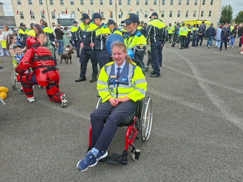 There was smiles and laughter in abundance at Templemore Garda College, as 31 new Gardaí were conferred as part of the Little Blue Heroes foundation, August 19. Families and spectators were treated to a marching performance from the Garda class of 2025, intake 244 - who are set to graduate themselves on Friday, August 22. Children and teenagers with serious illnesses received honorary degrees and badges. Comedian and actor Pat Shortt was in attendance at the event representing the Blue Knights motorcycle club, to the delight of many parents along with the new honorary Gardaí. Paw Patrol and Minnie Mouse also hit the scene and proved to be very popular with the Little Blue Heroes. READ MORE: Ever hear of a split mortgage? Third option for homebuyers in fixed vs variable debate The Gardaí have raised one million Euro for the Little Blue Heroes, according to the charity’s co-founder Alan Roughneen. One parent said that while financial assistance for families with serious illnesses is a part of the Little Blue Heroes, the Gardaí are extremely subtle about fundraising, and never do so in front of the children. The charity also runs a buddy program, where an assigned volunteer Garda will regularly visit a family they are paired with. After a parade which featured motorcycles, Garda escorts and of course the new honorary recruits, Alan Roughneen gave a speech thanking the Little Blue Heroes for their “ongoing engagement and friendship with our Garda Buddies” saying that their effort is “what makes our honorary Garda program work”. The Little Blue Heroes Foundation was established in 2017, and is a charity led by Garda members, retired Garda members and people from local communities on a voluntary basis.